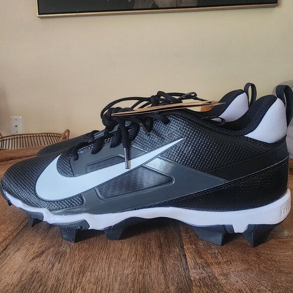 Nike Alpha Menace 4 Shark Wide Black Mens Cleats FQ3875 001 Mismatched 11/10.5 main image 7